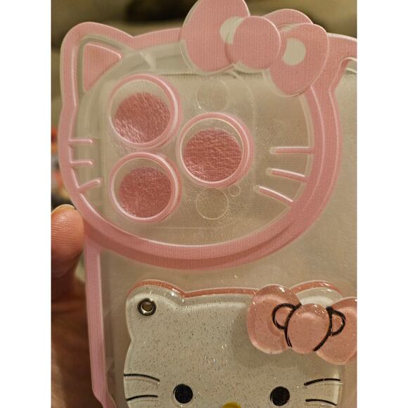 iPhone 16 Pro Max Kawaii Cartoon Cute Pink Phone Case with Mirror - Picture 4 of 6